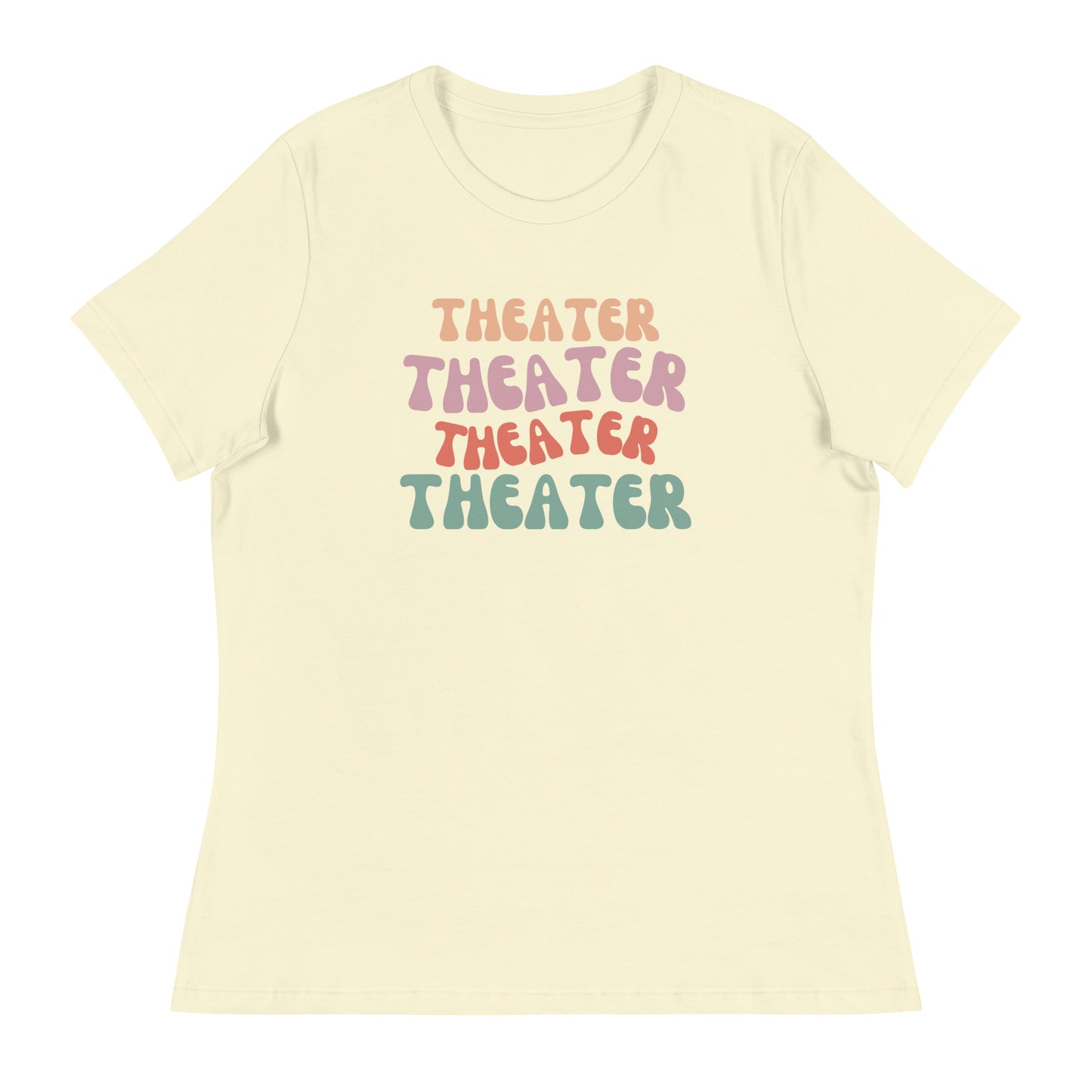 Women's Musical Theater T-Shirt, Drama Play Tee, Theater Student Gift, Rehearsal Attire, Boho Style