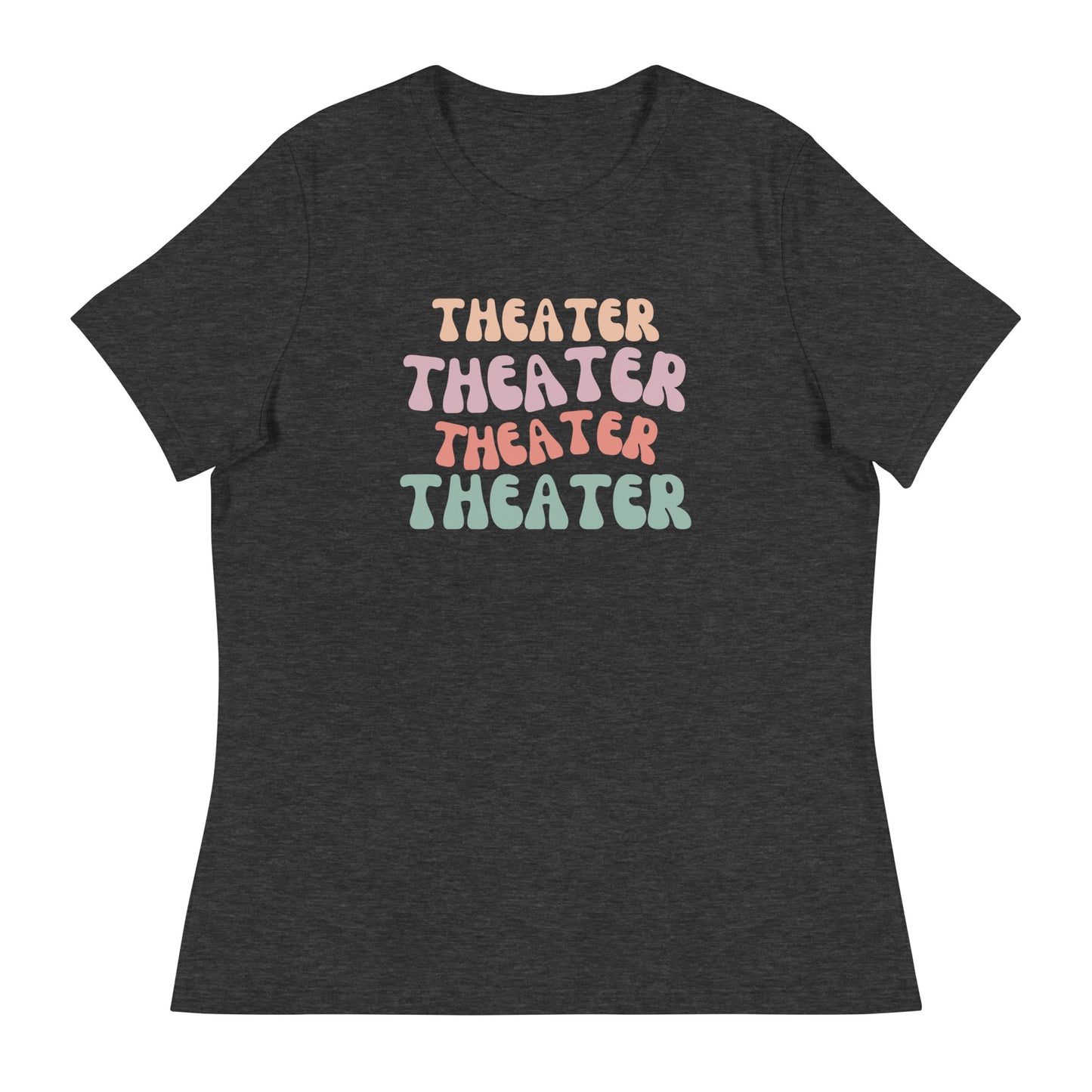 Women's Musical Theater T-Shirt, Drama Play Tee, Theater Student Gift, Rehearsal Attire, Boho Style