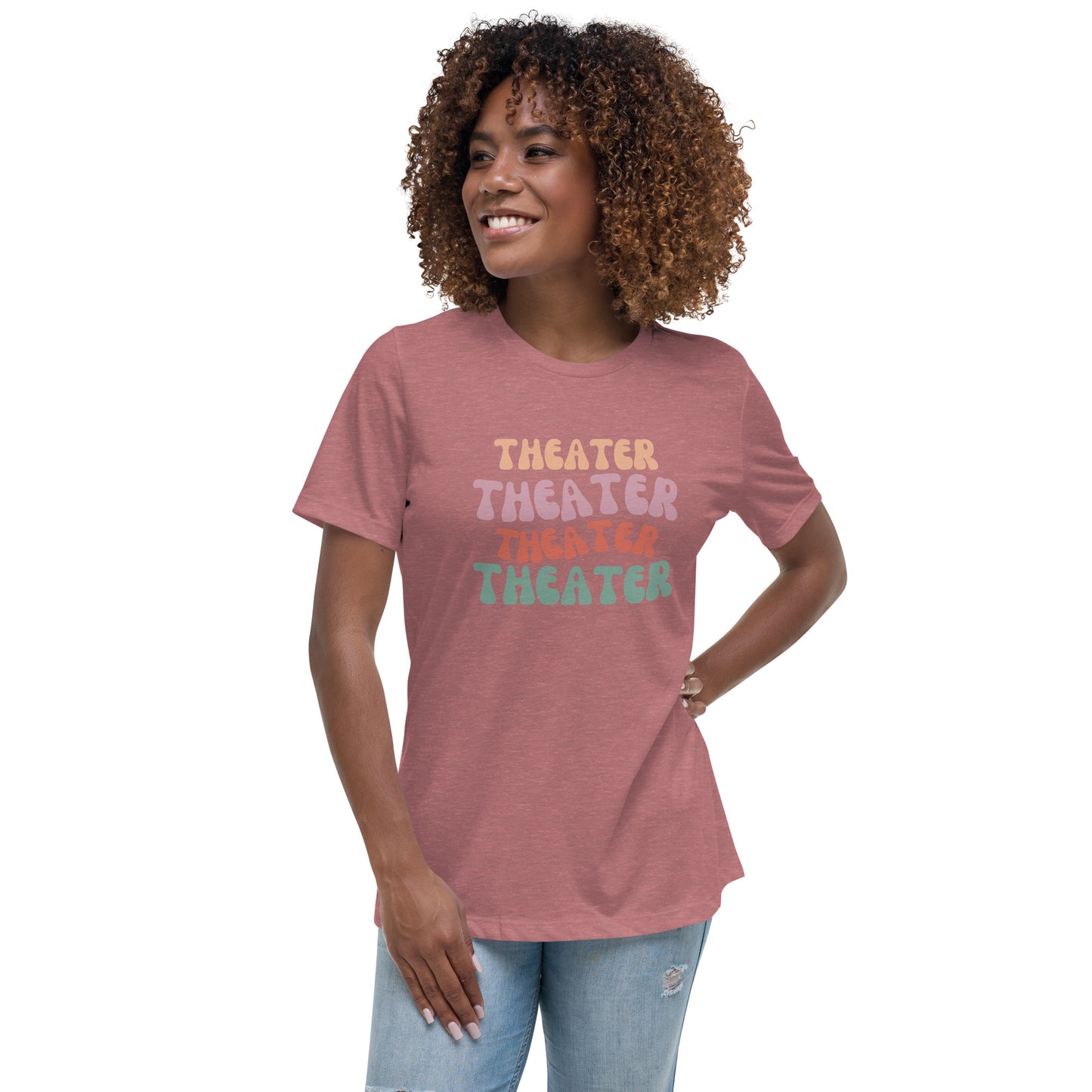 Women's Musical Theater T-Shirt, Drama Play Tee, Theater Student Gift, Rehearsal Attire, Boho Style