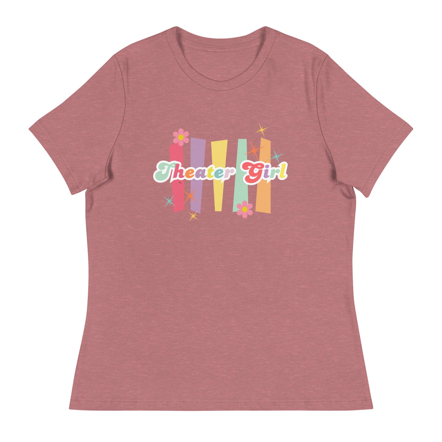 Women's Theater Girl Tee, Theater Lover Women's T-shirt, Musical Drama Play Shirt, Theater Girl Gift