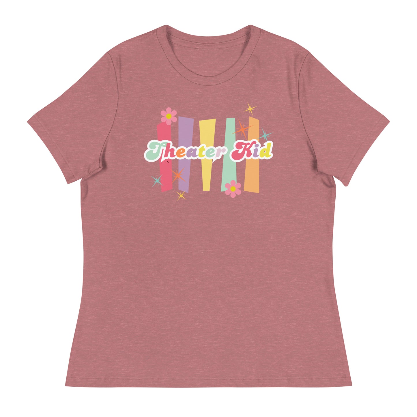 Theater Kid T-shirt, Woman's Theater Lover Tee, Musical Drama Shirt, Play Student Gift, Girl Theater Enthusiast Gift