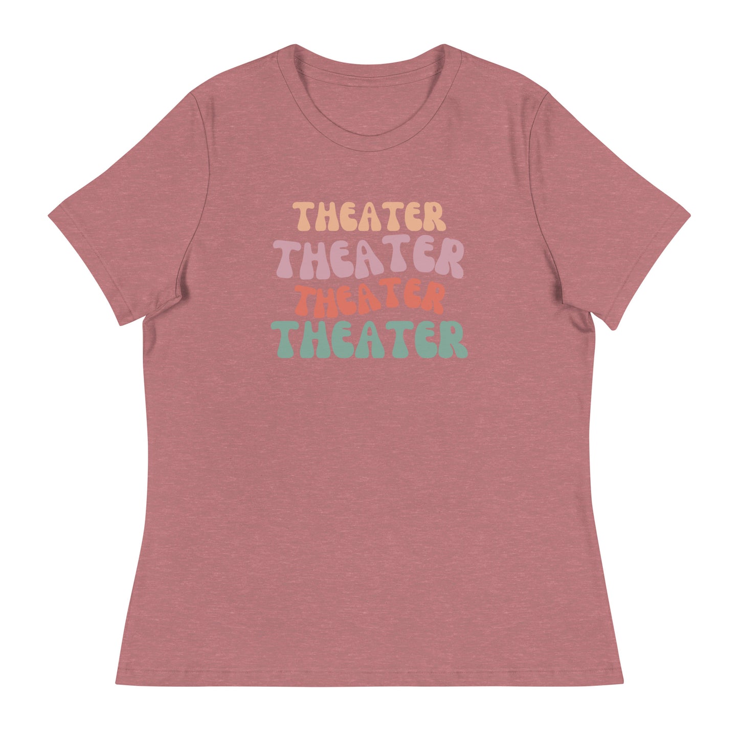 Women's Musical Theater T-Shirt, Drama Play Tee, Theater Student Gift, Rehearsal Attire, Boho Style