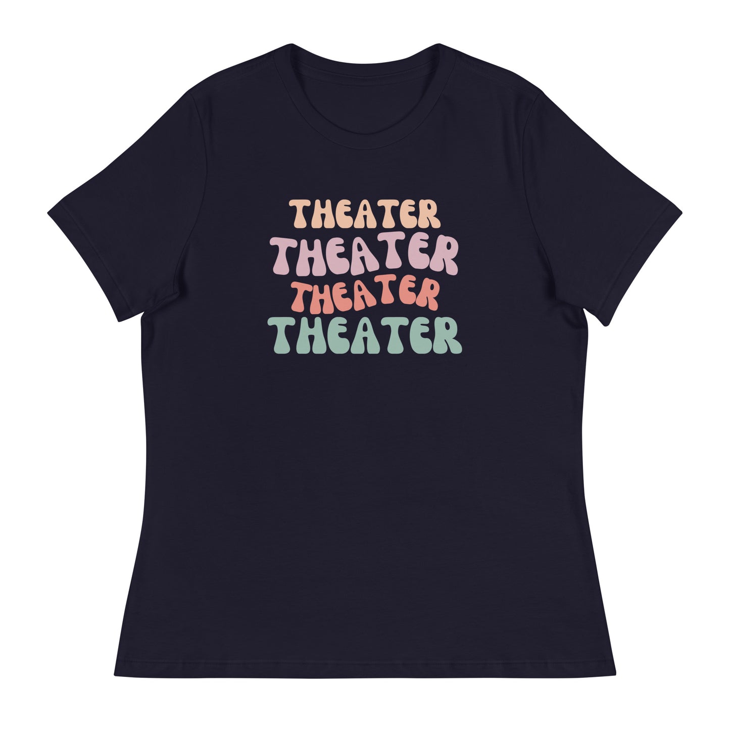 Women's Musical Theater T-Shirt, Drama Play Tee, Theater Student Gift, Rehearsal Attire, Boho Style