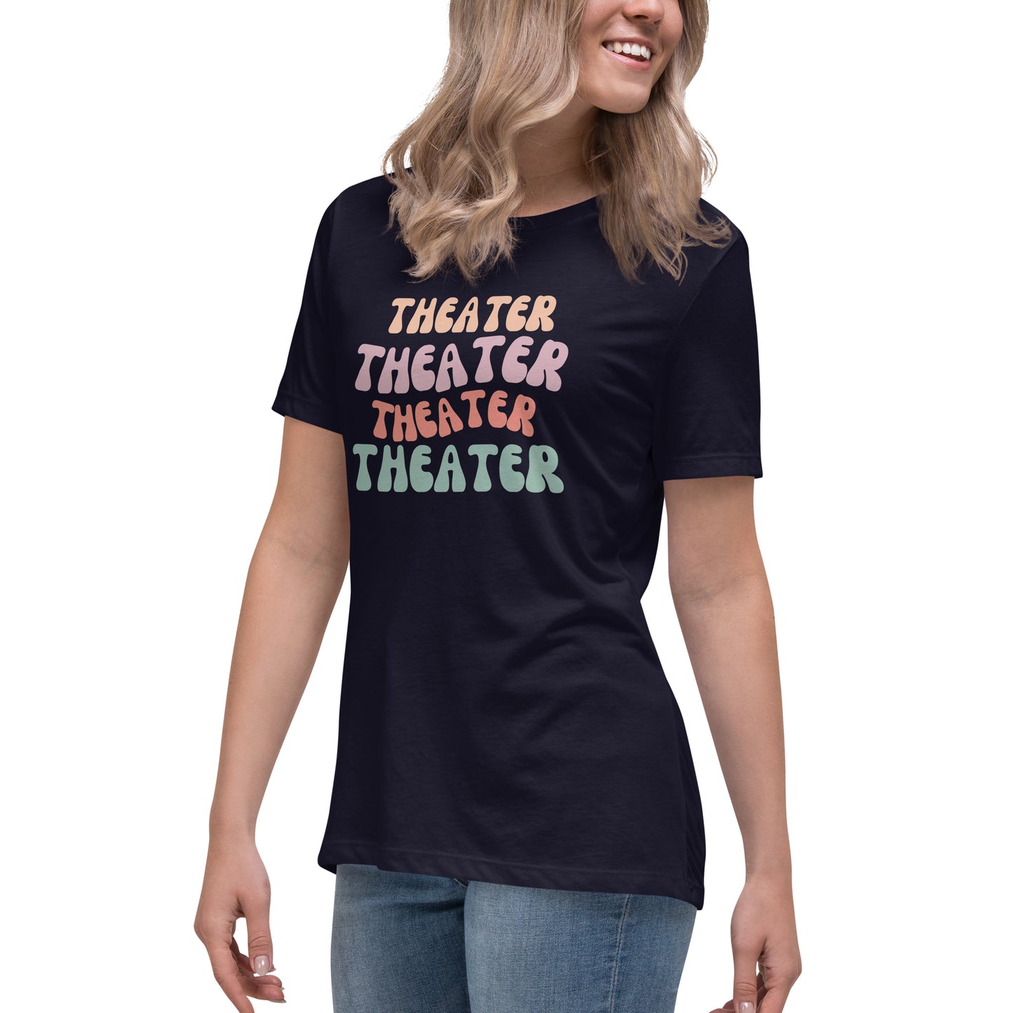 Women's Musical Theater T-Shirt, Drama Play Tee, Theater Student Gift, Rehearsal Attire, Boho Style