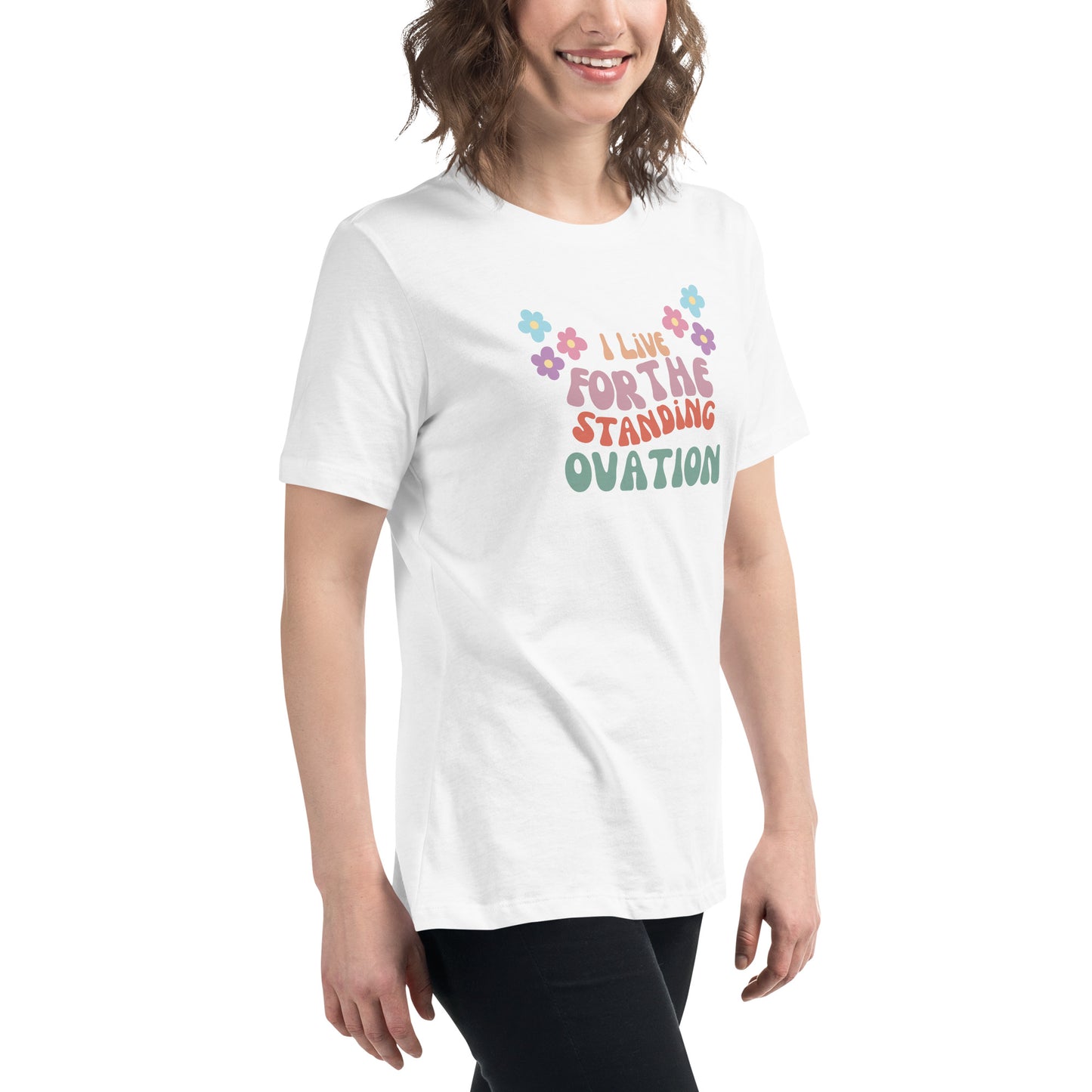 Standing Ovation Theater T-shirt, Theater Lover Tee, Musical Drama Tee, Play Shirt, Theater Student Gift